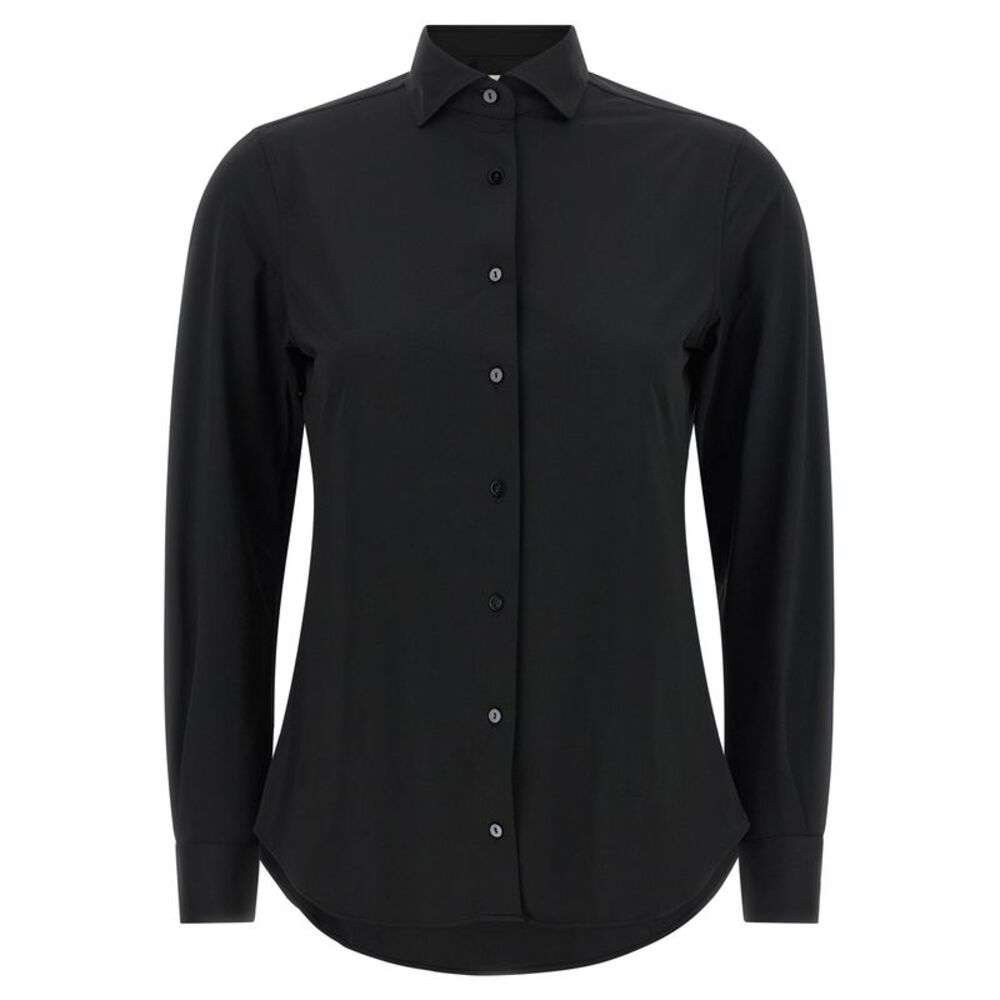 XACUS Black Polyamide Women's Blouse